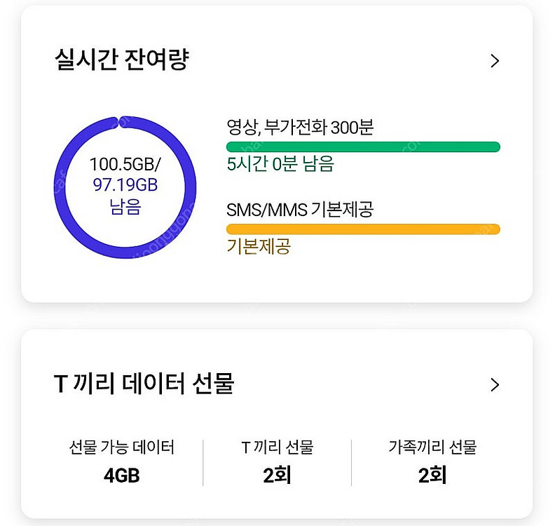 sk데이터 2기가--0