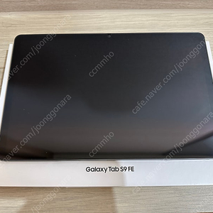 [개인] 삼성전자 갤럭시탭 S9 FE 실버 128GB 풀박스 판매합니다.