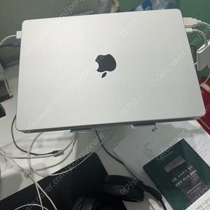 (단순개봉)맥북프로 14인치 실버 m4pro 12c 16gpu 48gb 1tb 애케플 포함