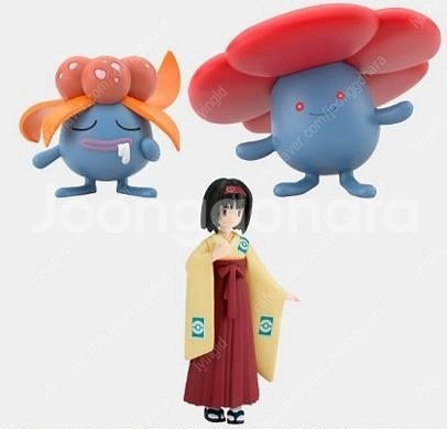 [새상품] 포켓몬스케일월드 민화, 냄새꼬, 라플레시아--0