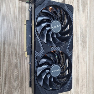 그래픽카드 갤럭시 rtx3070 1-click oc 고장 부품용 팔아요