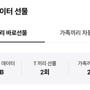 SKT 데이타 쿠폰 1기가 1,500원