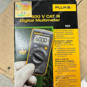(미개봉) Fluke 플루크 101, 플루크17B+ 멀티테스터기 팝니다.