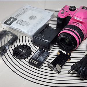 펜탁스 K-r + DA 18-55mm 핑크 DSLR 디지털카메라 + 번들렌즈