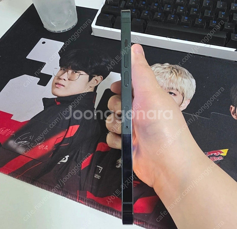 아이폰12 pro max 256 퍼시픽 블루 팔아요--3