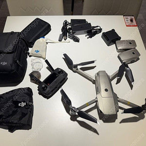 DJI 매빅 프로 플래티넘 상태최상 플라이모어 콤보 판매합니다
