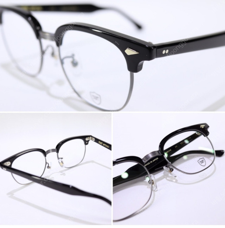 [가격인하]TART OPTICAL 타르트옵티컬 말콤 하엔틱그레이테 유지태 조진웅 안경테--7