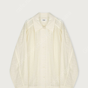 새제품 에토스 BRODERIE SHIRT