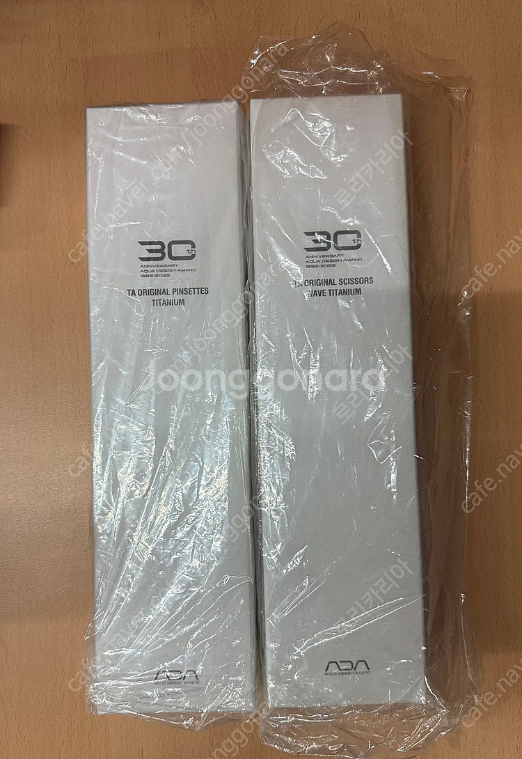 ADA 30주년 기념 한정판 티타늄 가위 웨이브, 핀셋...--0