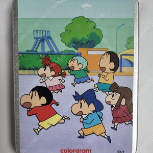 컬러그램 짱구 틴케이스