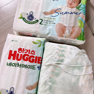 하기스 2단계 네이처메이드 썸머 기저귀 일괄 (문앞택배비 포함)