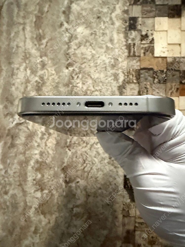 아이폰15프로맥스 1테라 내추럴 티타늄--6