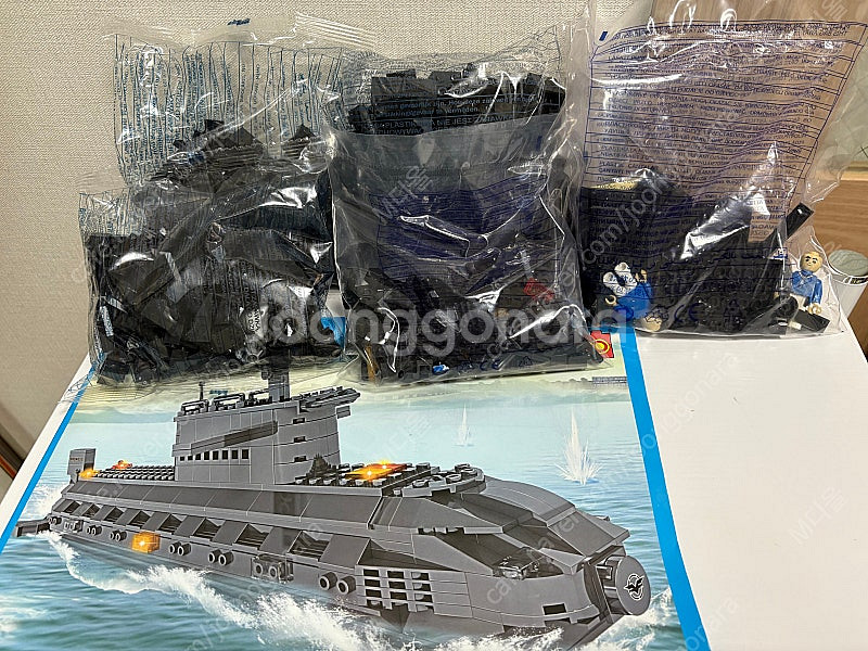 COGO 3343 군함 레고(새상품)--3