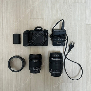 캐논EOS 70D 및 렌즈 팝니다.