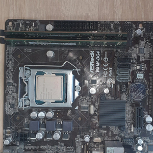 인텔 제온 e3 1231 v3 + ASROCK H81M-DG4 + 삼성 DDR3 8GB 2개 (내용필)