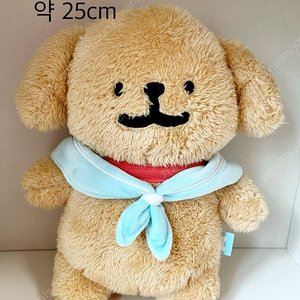 스마일 강아지 봉제 인형 25cm