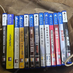 ps4 ps5 타이틀 몇장 팔아요 부산 직거래만요