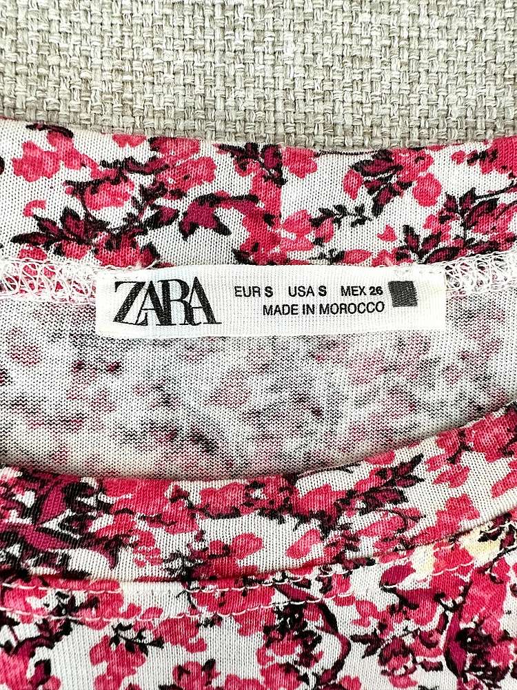 ZARA 퍼프 블라우스--4