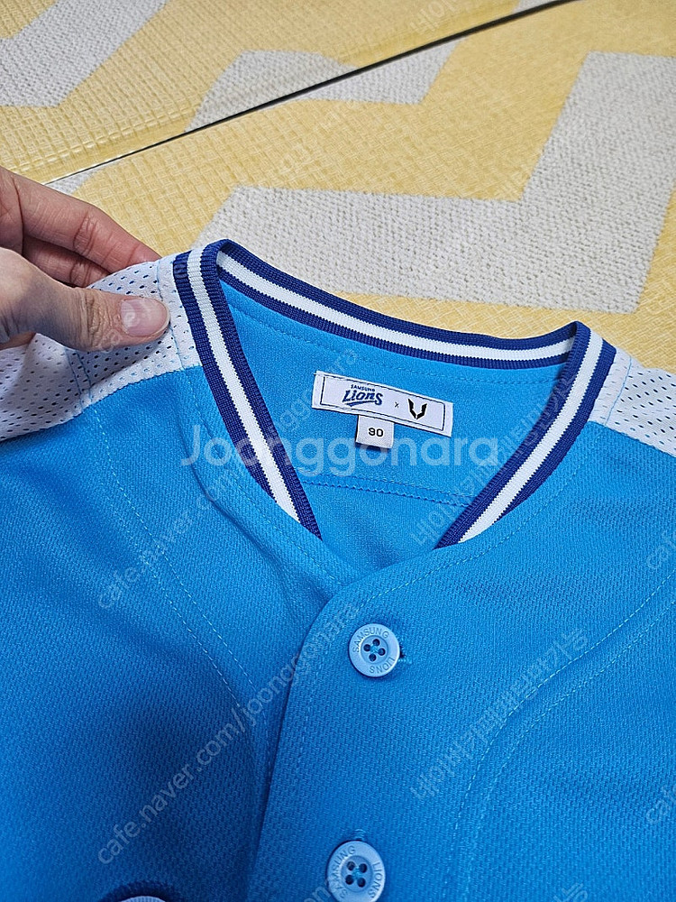 삼성 라이온즈 뽕따 유니폼 90 사이즈 노마킹--3