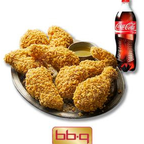 BBQ 황금올리브치킨+콜라1.25L 19,000원에 판매합니다.