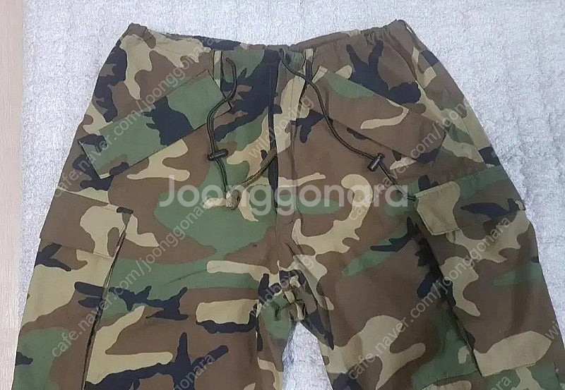 미군 오리지날 우드랜드 카모 고어텍스 팬츠 미디움 레귤...--2