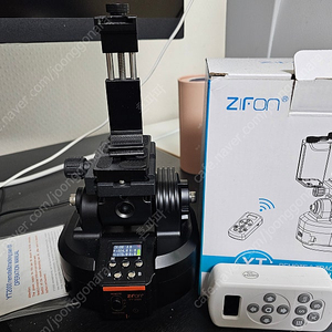 유튜브 촬영용 Zifon YT-2000 트래킹 헤드 +스마트폰 거치대 팝니다