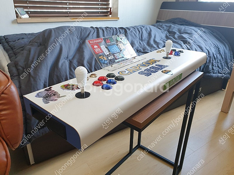 라즈베리 게임이 내장된 2인용 스틱 게임기--0