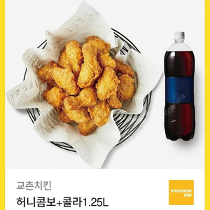 교촌치킨 허니콤보 + 콜라 1.25L
