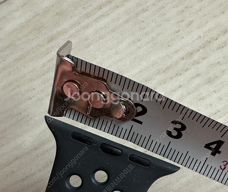 애플워치 블랙 정품밴드 (본품만)--2