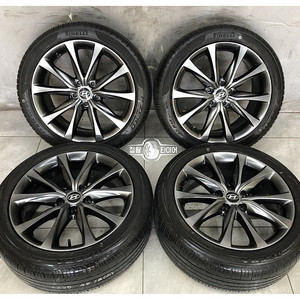 그랜저HG 흠집없는 고스트크롬 18인치 휠 타이어 235/45R18 그랜저IG K5