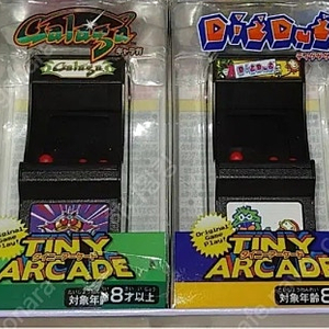 tiny arcade 타이니아케이드 디그다드 겔럭시안 겔러그 팩맨 세트