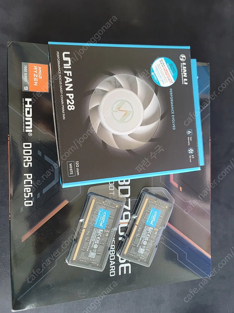 minisforum bd790i se itx 미니스포럼 램, 팬 세트