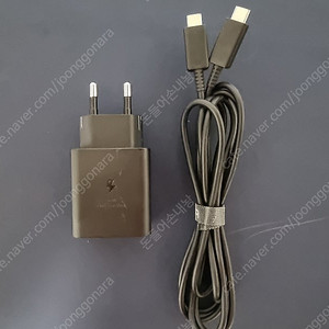 삼성 45W EP-T4510 충전기+케이블 팝니다.