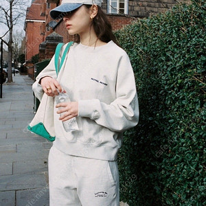 Urbanic30 royal rover sweat shirt/shorts - 오트밀(셋업)