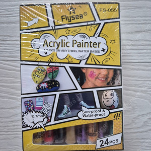 네일아트 드로잉펜 24pcs 아크릴릭 페인터