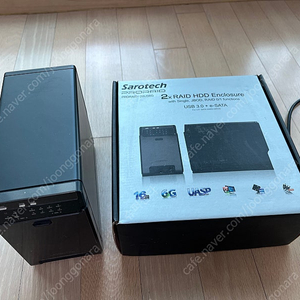새로텍 외장 스토리지 팝니다.