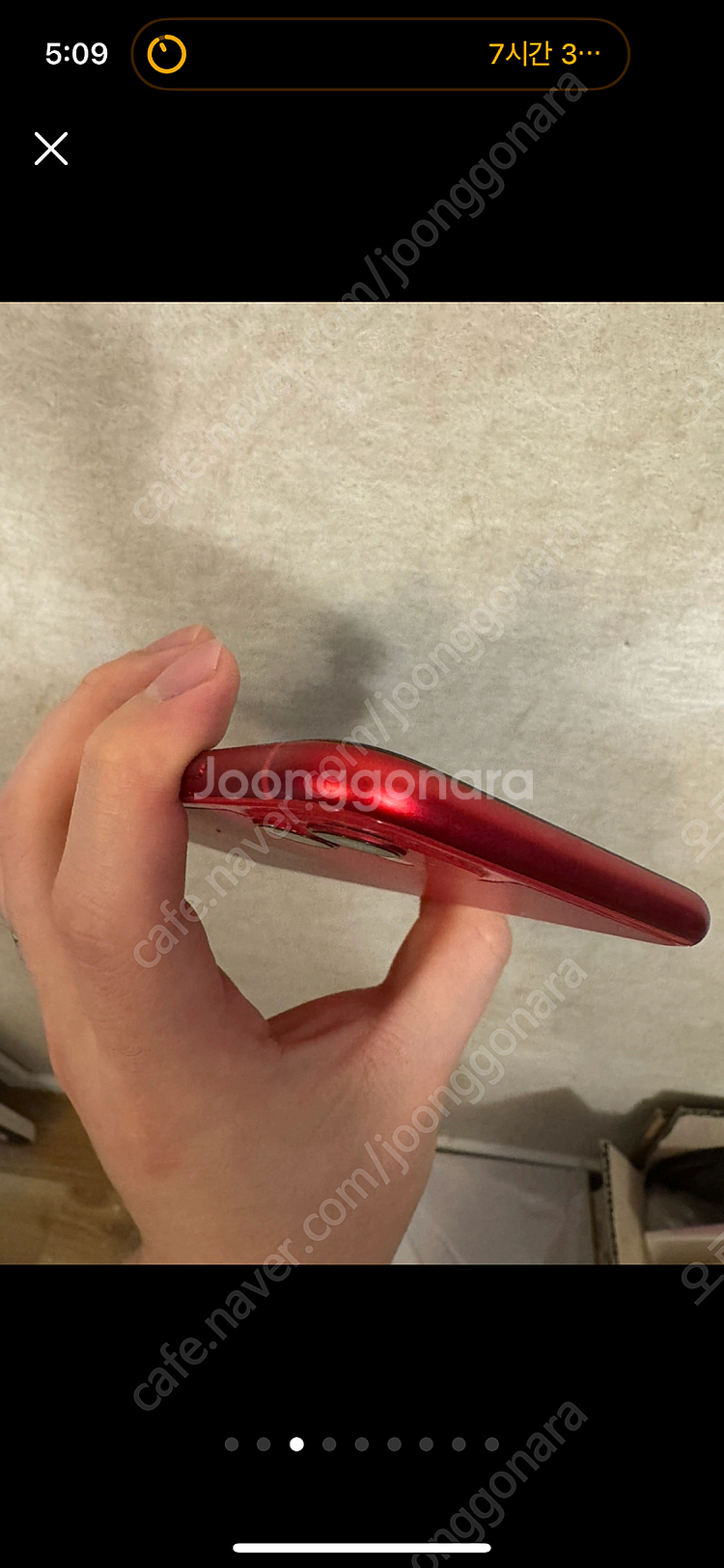 상태 좋은 아이폰11 레드 128gb 판매합니다!--2
