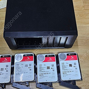 시놀로지 NAS DS 1821+ 시게이트 IRONWOLF 12TB *4 (총48TB)