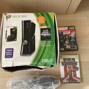 XBOX360 S 키넥트 포함 박스 패키지