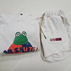 리미떼두두 개구리 후드상하set L 택포