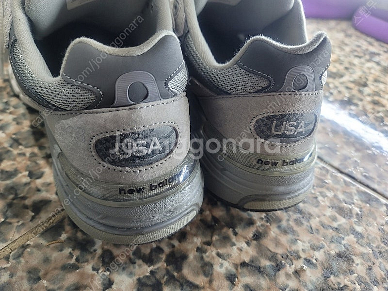 뉴발란스993 그레이 250사이즈--2