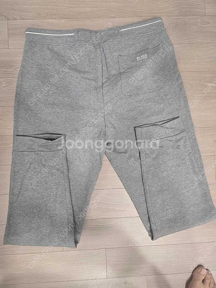 휴고보스 정품 추리링 바지(새제품) XL사이즈(회색),...--0
