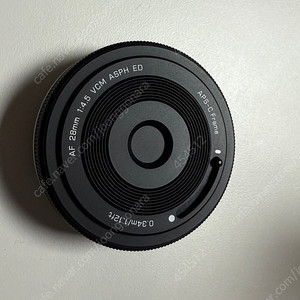 빌트록스 28mm F4.5 AF 후지필름 X마운트 팬케익렌즈