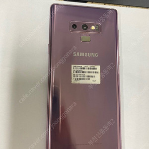 198375 SK 갤럭시노트9 퍼플 128GB 무잔상+액정상단약파손 +기능정상 8만 부천