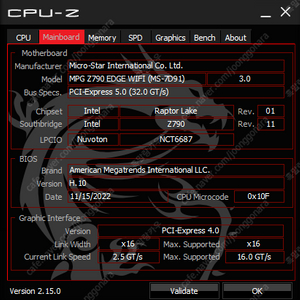 i9-13900kf와 Z790 WIFI 팝니다
