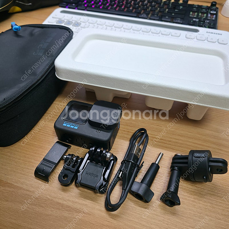 고프로10 기본구성품, 맥스렌즈, 과열방지 냉각팬 판매...--0