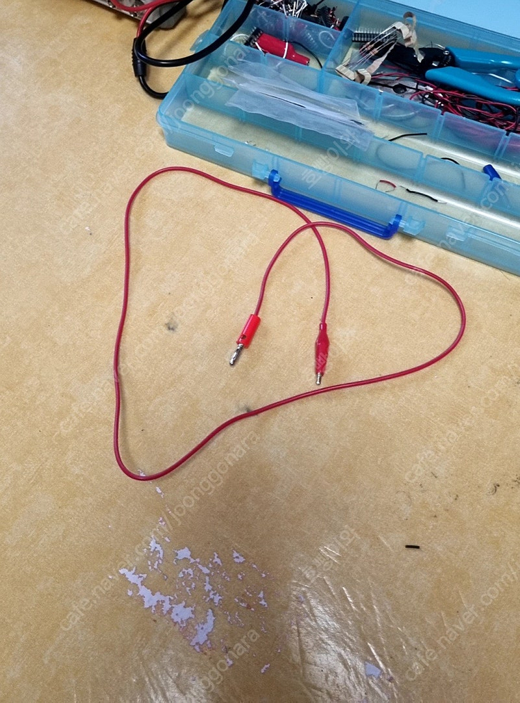 전자실험 세트 브레드보드 빵판 악어케이블 니퍼--3