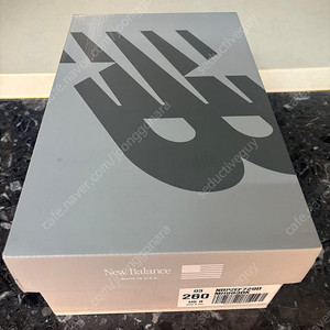 뉴발란스 993 블랙 260 새상품