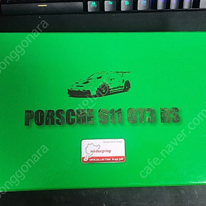 1:18 미니챔프 포르쉐 911(992)gt3rs 뉘르부르크링 버전 판매합니다.