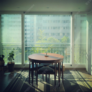 한스 올센 다이닝 확장형 테이블 삼각시트